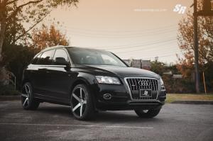 Audi Q5 3.2 Quattro S-Line by SR Auto Group on Vossen Wheels (CV3) 2012 года